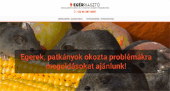 Desktop Screenshot of egerriaszto.hu