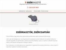 Tablet Screenshot of egerriaszto.hu